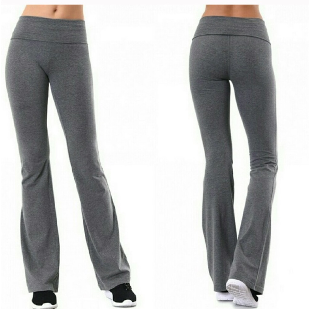 Yoga pants - Heather Grey